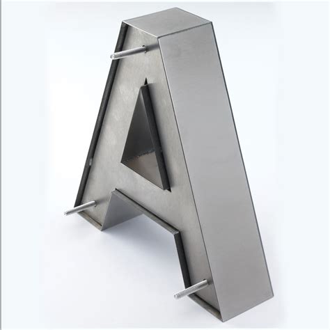 fabricated aluminum letters|ss metal letters signage.